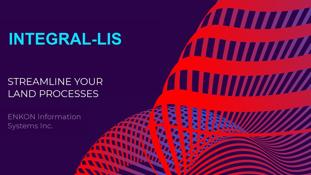 Land Management Application Suite - ENKON Integral-LIS