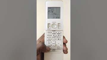 Daikin inverter split ac how to check error