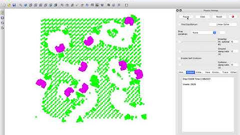 Half-Donut Xenobots achieve two rounds of replication in simulation (v2).