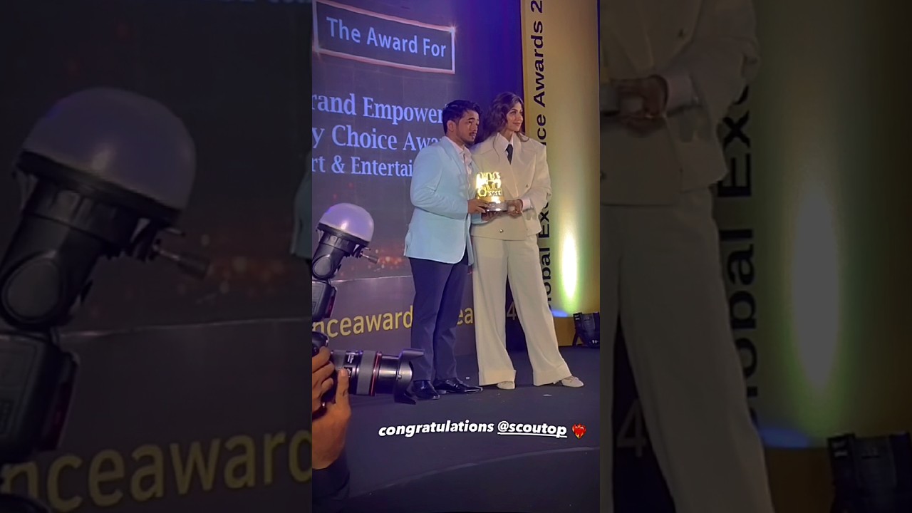 Shilpa Shetty Awards Scout 🚀 