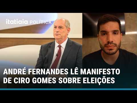 ANDRÉ FERNANDES READS CIRO GOMES' MANIFESTO AND DEMANDS A STANCE FROM VOTERS AGAINST THE PT