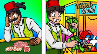 Blackjack = Przegrana | Automaty = Wygrana | Kebab Chefs