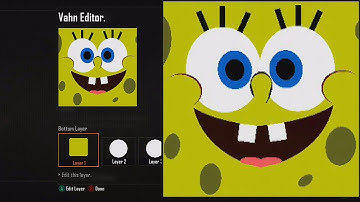 Call of Duty Black Ops 2 Emblem Editor Tutorials - Black Ops 2 - Amazing SpongeBob SquarePants Emblem Tutorial (SpongeBob SquarePants) Playercard