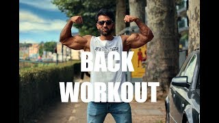 Back Workout Masood Gorwan