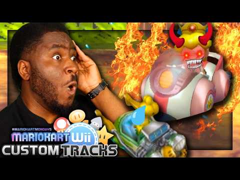 Baby Peach is EVIL | Mario Kart Wii Custom Tracks - Fake Item Cup