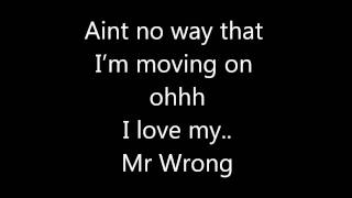 MARY J. BLIGE - MR WRONG (FT. DRAKE) **(LYRICS ON SCREEN)**