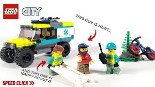 OFF THE BEATEN TRACK with 4x4 Off-Road Ambulance Rescue. LEGO #40582 / Speed Build Review
