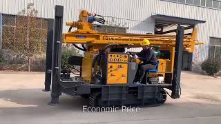 Famous brand FY300 hard rock water drilling rig 300m deep well drilling machine for sale#drillingrig