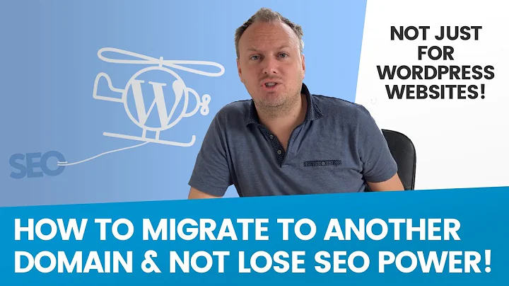How to Redirect your Domain Name and NOT Lose SEO or Customers! | For ANY CMS including Wordpress