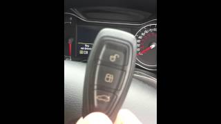 Ford mondeo 2012-mk4 titanium. Unlock and start engine when keyless key not working