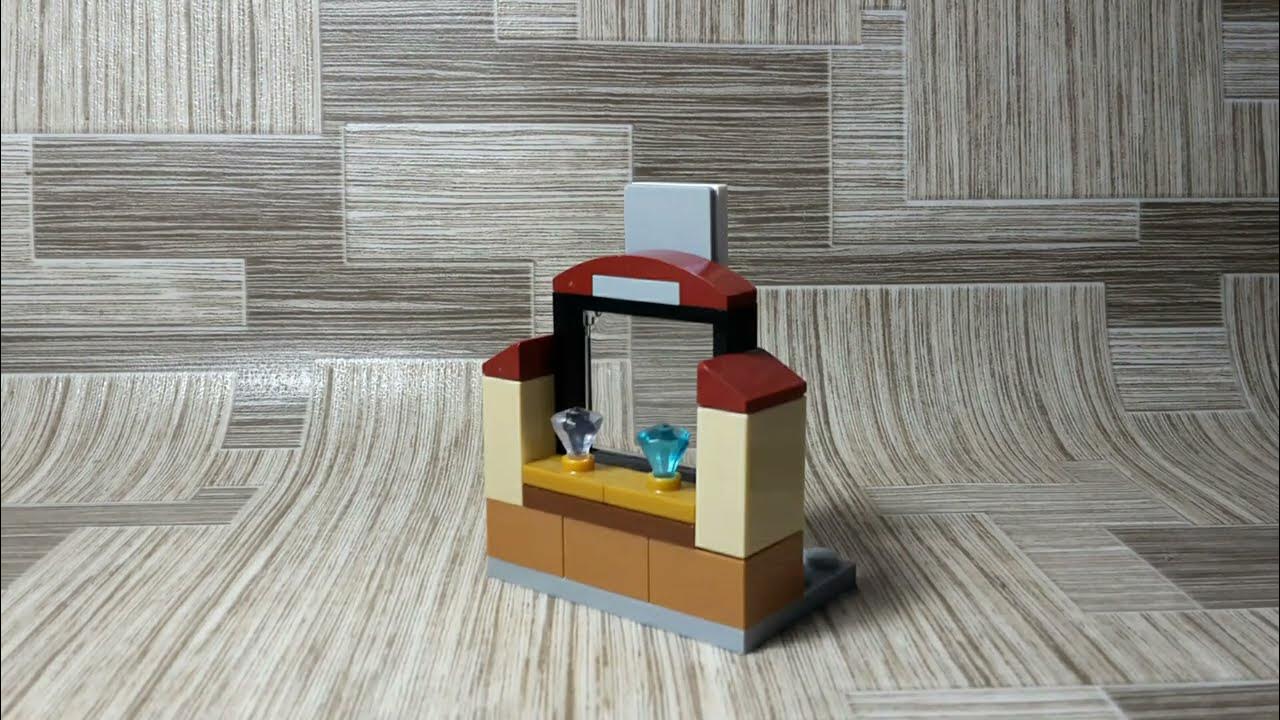 Статуэтка из лего маленькое хранилище алмазов - YouTube