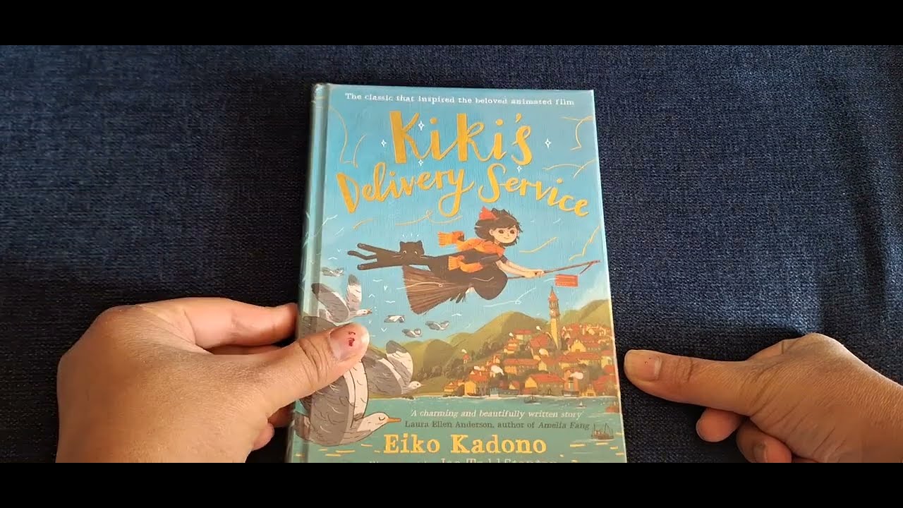 Kiki's Delivery Service by Eiko Kadono (hardcover edition review) - YouTube