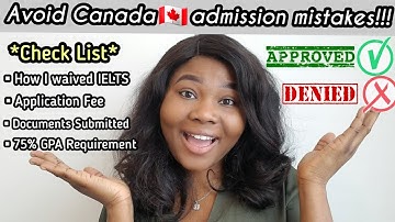 How I got my admission *very quick* into a masters program in University of Saskatchewan/Canada.🇨🇦
