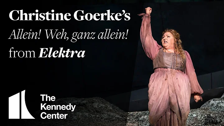 Christine Goerkes "Allein! Weh, ganz allein!" from...