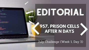 [Editorial] Leetcode 957: Prison Cells After N Days