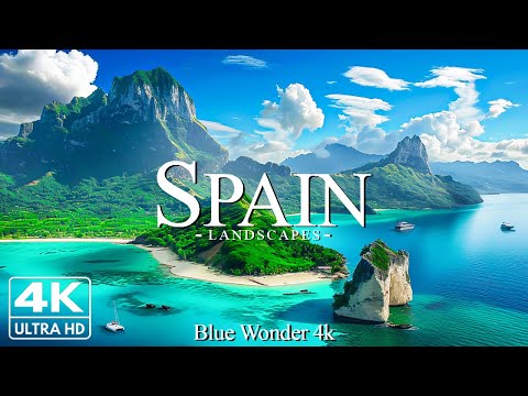 Spain Scenic Relaxation Film With Calming Music