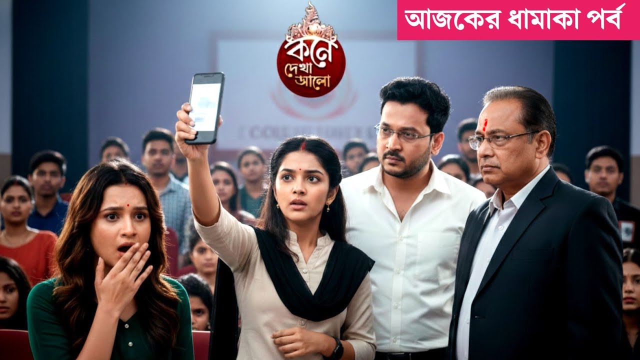 কলেজে সবার সামনে লাজুর সাহসী সত্য |অনুভবের মুখ উজ্জ্বল | Kone Dekha Alo Review |কনে দেখা আলো স্পেশাল