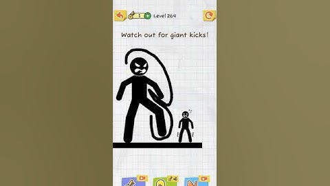 Draw 2 save || Level 264 - #shorts #draw2save #drawing #gameplay #androidgames #iosgames