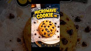 MICROWAVE COOKIE 🍪 #receepes #popular #cooking #asmrshorts #asmrcooking #easyrecipe #cookierecipes