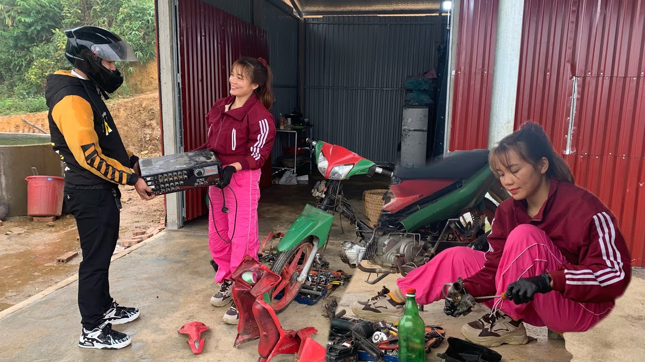 Repairing old motorcycles and head unit speakers