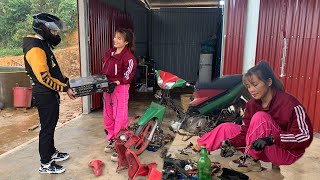 Download Lagu Repairing old motorcycles and head unit speakers MP3