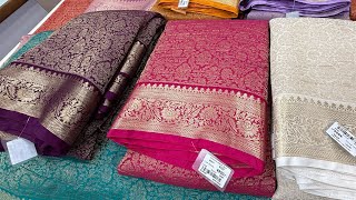 New Festive Arrivals Of Crushed Crepe Brocade Sarees At A Very Best Price