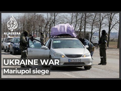Ukraine’s Zelenskyy says siege of Mariupol involved war crimes