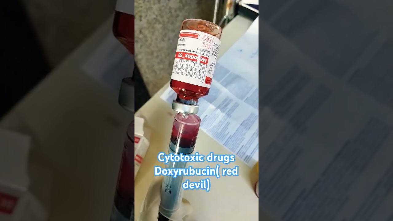 Doxyrubicin ( cytotoxic drugs)