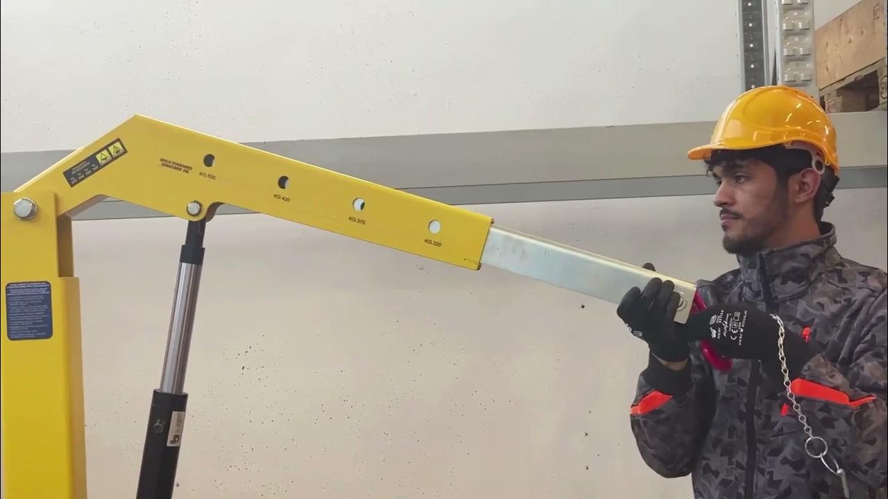Cosa Si Intende Per Attrezzatura Di Lavoro EM gru girevole 360° a trazione manuale 01M5 apparecchiature di
