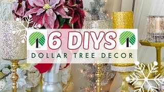 🎄6 DIY DOLLAR TREE DECOR CRAFTS🎄\\