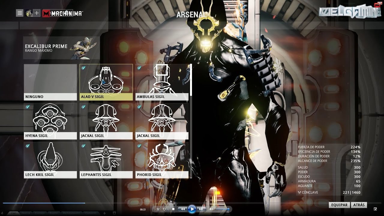 Warframe Nuevos sigil boss (1080p) (60fps) YouTube