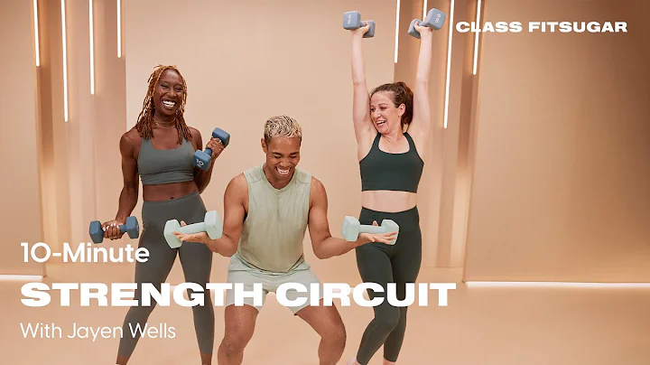10-Minute Full-Body Strength Workout With Jayen We...