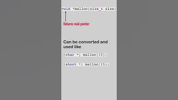 c interview questions - malloc #shorts #bydubebox