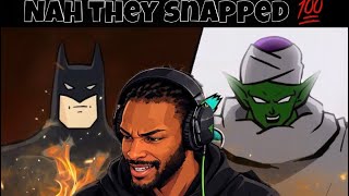 SSJ - Piccolo Vs Batman Rap Battle | REACTION