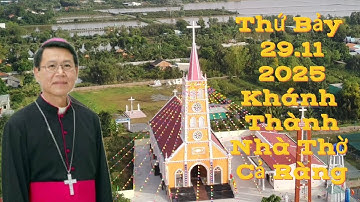 Nhà Thờ Giáo Xứ Cả Ràng Đã Chuẩn Bị Xong Chờ Tới Ngày Khánh Thành