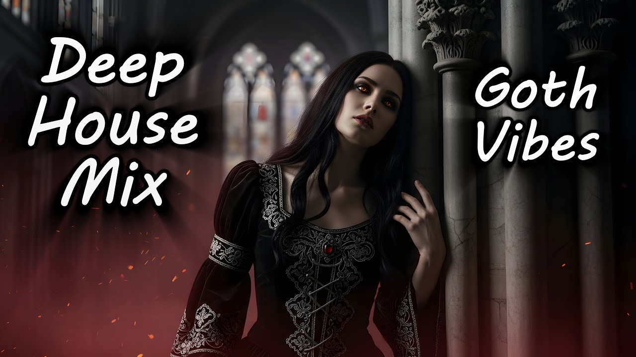 Chill Vibe Gothic House Mix w/ Haunting Vocals for Dark Nights & Shadowed Hearts🩸Crimson Temptation)