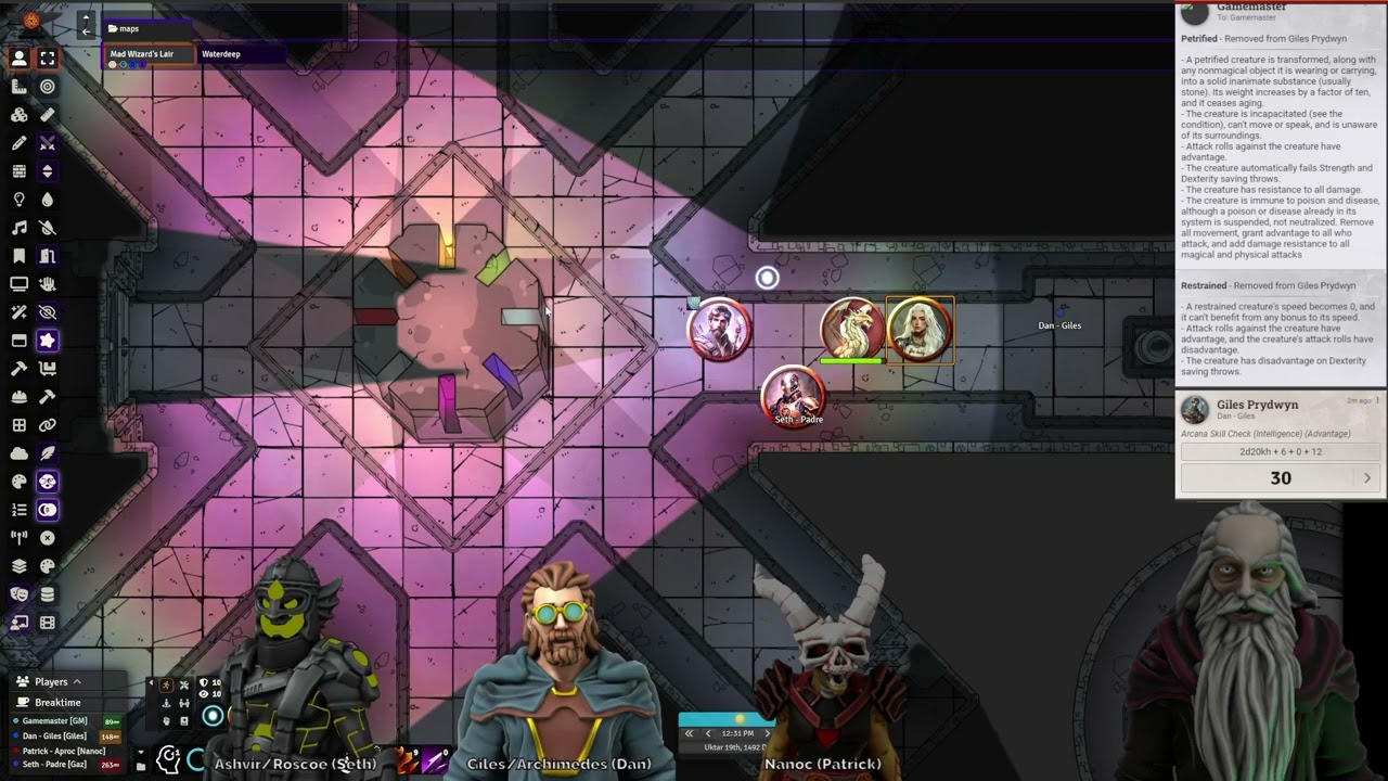 DotMM - Floor 23 - Mad Wizard's Lair - Trobriand