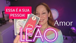 LEÃO ♌️ CONEXÃO ESPIRITUAL! ESSA É A SUA PESSOA! ♾️❤️🥰🙏🏻✨️