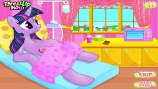 My little pony Twilight Sparkle Pregnant  Baby Birth Movie Full Video Game HD screenshot 5