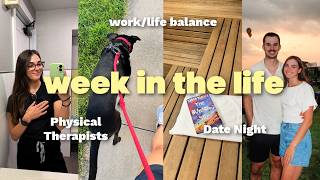Week in the Life | Date Nights, Building our Business, Working as PTs