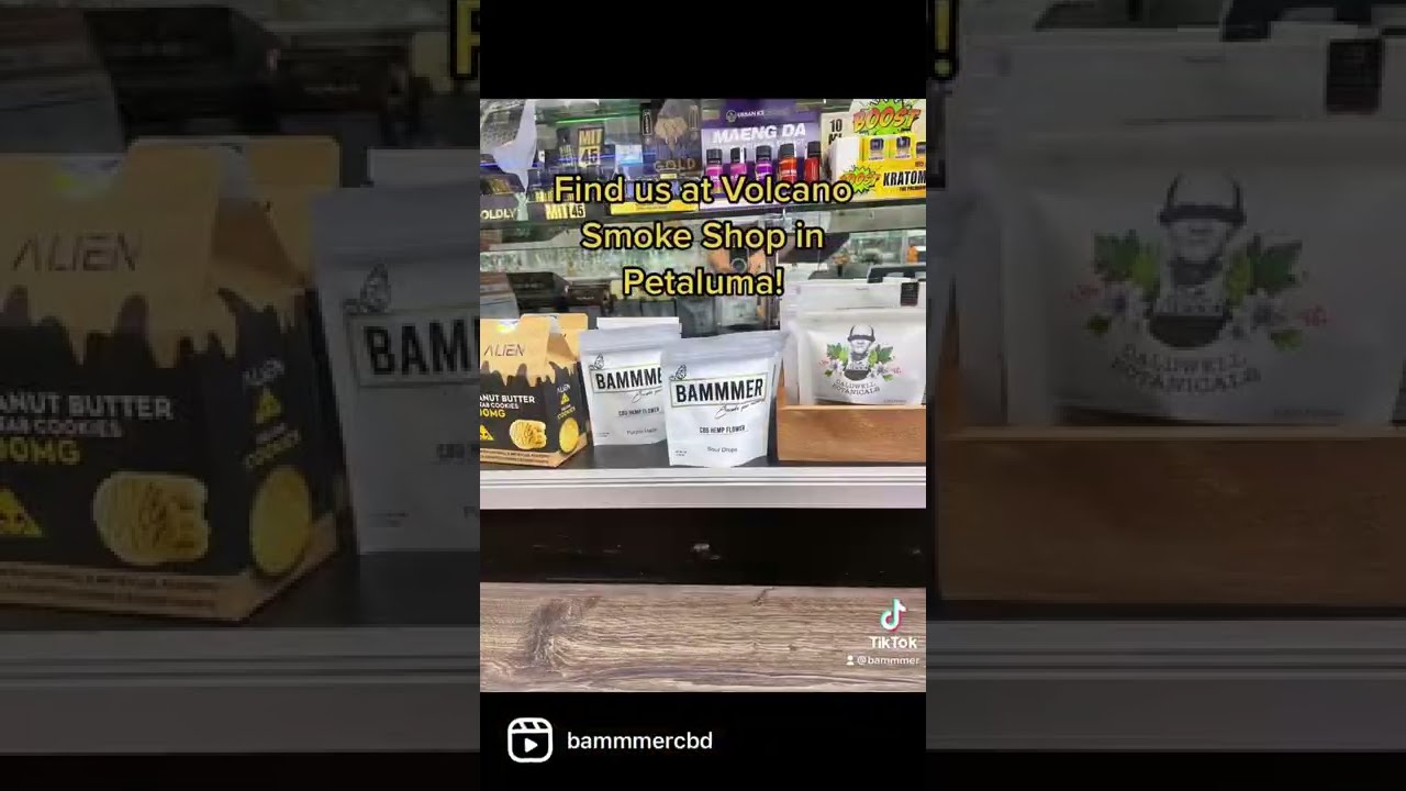 CBD Flower At Volcano Smoke Shop in Petaluma! 