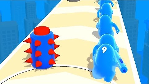 Blob Shooter 3D - All Levels Gameplay Android, iOS