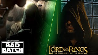 He's one of them Rangers... Star Wars: The Bad Batch LORD OF THE RINGS Reference!