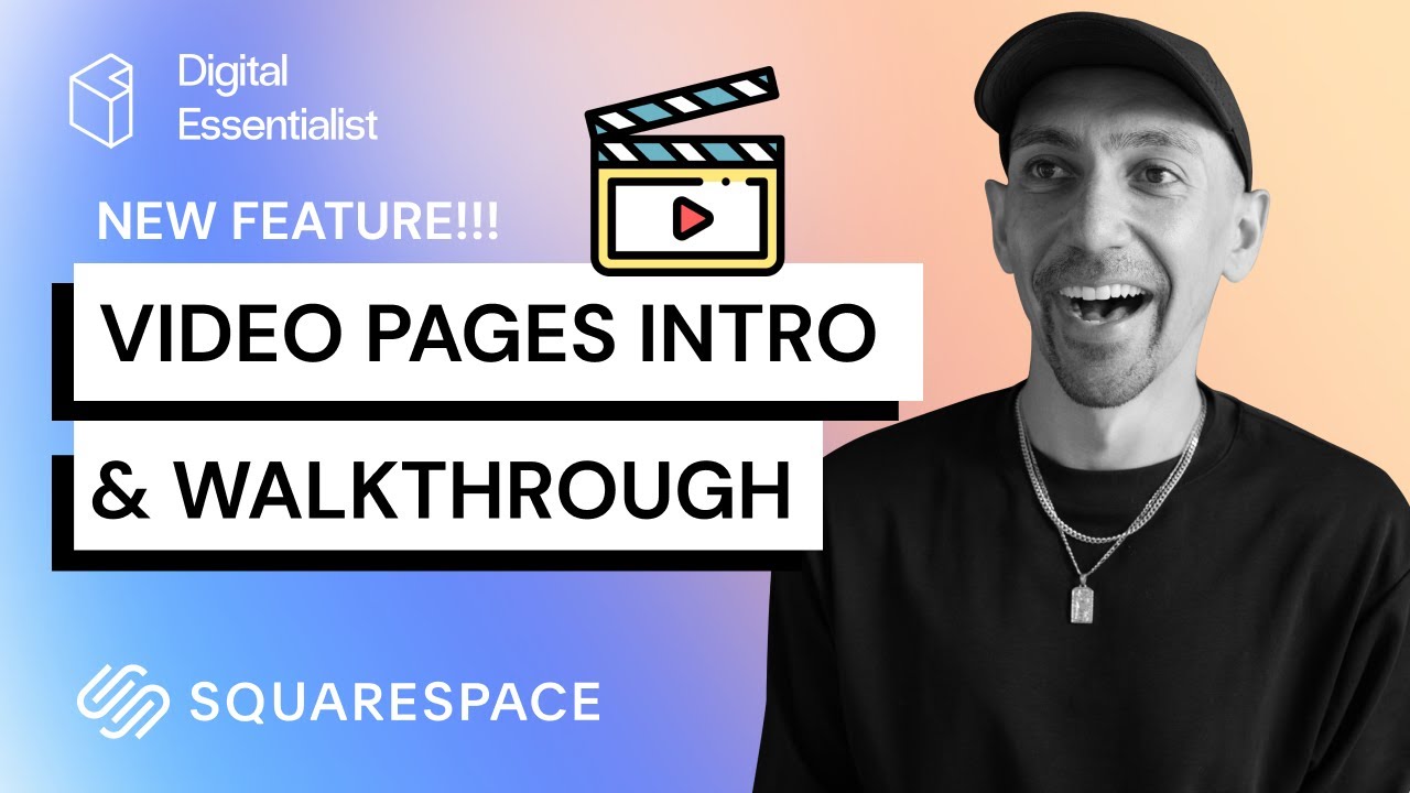 NEW FEATURE: Squarespace Video Pages Intro & Walkthrough - YouTube