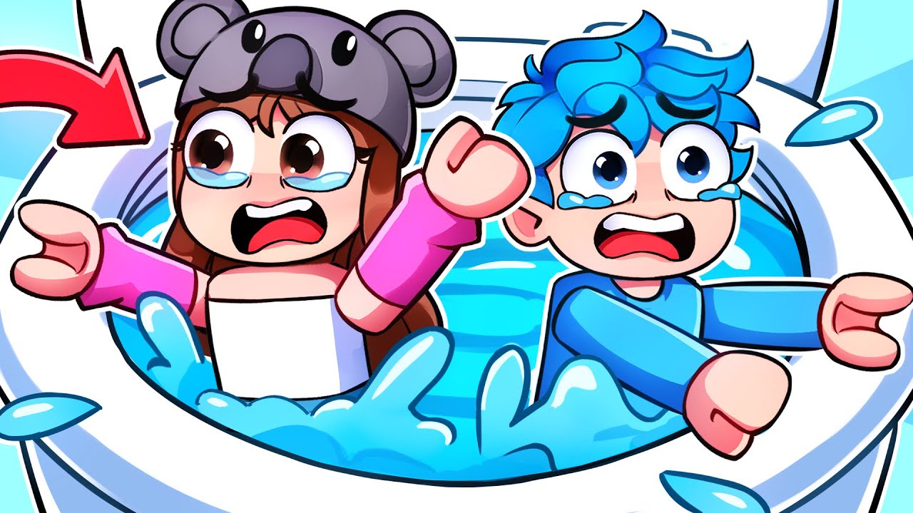 WE CLOGGED THE TOILET!