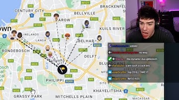 nickich plays geoguessr against his twitch chat (everyone is rainbolt all of a sudden)