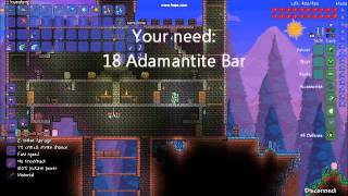Terraria: How to make a Adamantite Drill