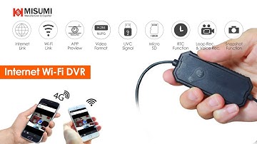 Portable WiFi internet Mini UVC DVR / IP NETWORK DVR