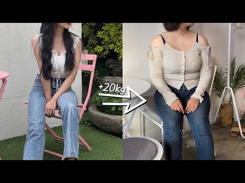 [45kg vs 70kg] 얼굴|몸 비교해 보기