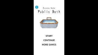 탈출 게임 목욕탕에서 탈출(Escape Game - Public Bath) 공략 full walkthrough screenshot 1
